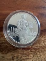 Silbermuenze 1 Unze 1993 Zuerich Swiss Liberty neuem  Zustan