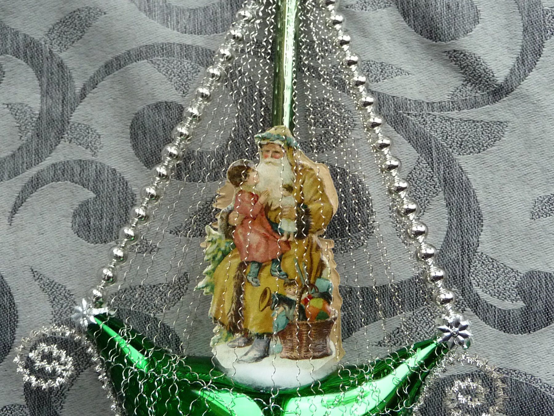 Tutte le decorazioni: grüne Gondel, Weihnachtsschmuck – Nuovo e nell'imballaggio originale da Alpnach Dorf venduto da marvo 7