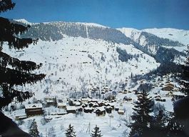 2x AK BLATTEN ob Naters Skigebiet Belalp
