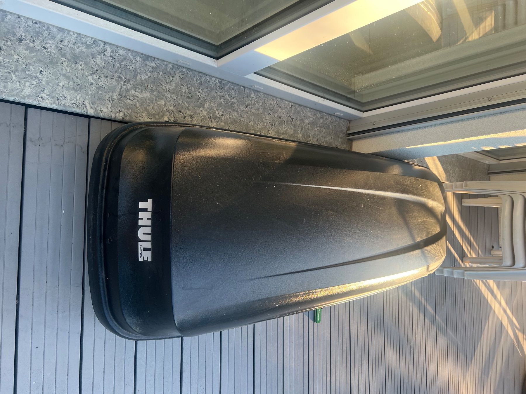 Thule Dachboxen: Thule Pacific 600 Dachbox schwarz gebraucht – Gebraucht aus Boningen von LAZ 1