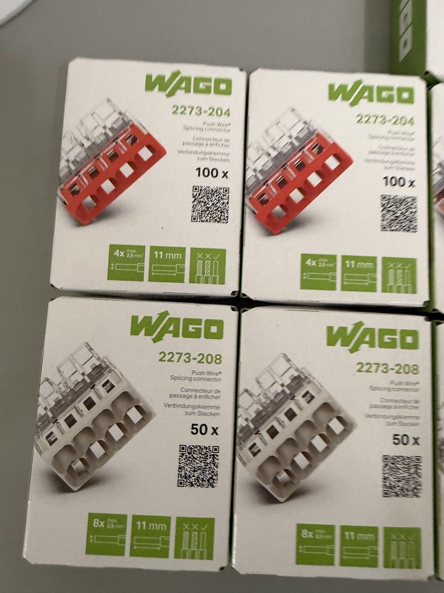 Wago Componenti elettronici: Wago Klemmen Elektro – Nuovo e nell'imballaggio originale da Zürich venduto da papaplatte 2