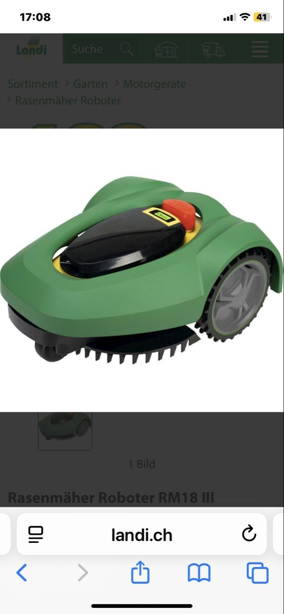 Tagliaerba: Roboter Rasenmäher Landi – Nuovo (secondo la descrizione) da Glarus venduto da thornton