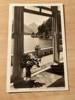 Alte Ansichtskarte Plansee, Blick vom Hotel Forelle!