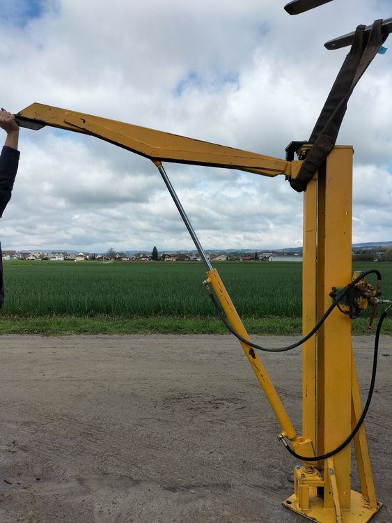 Hubarm Hydraulisch Werkstattkran Mit Hydraulikanschluss Kaufen Auf Ricardo