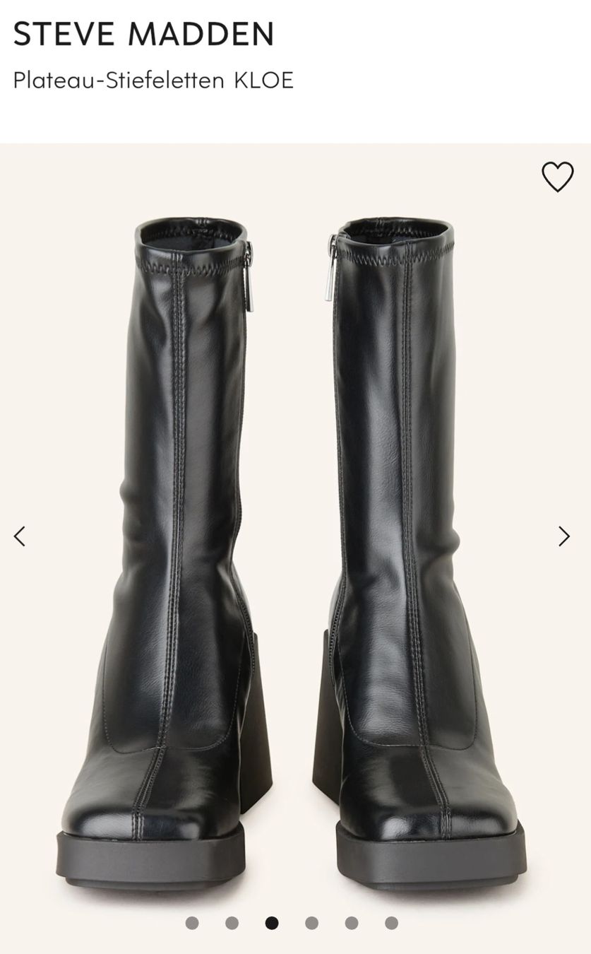 Steve Madden Damenschuhe: Schwarze Steve Madden Stiefeletten, Gr. 37 – Gebraucht aus Zürich von stefanella 8