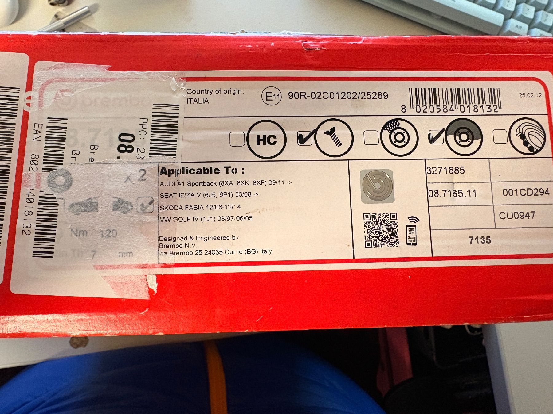 Brembo Tutti pezzi di ricambio auto: Brembo Scheiben Bremsen NEU & OVP – Nuovo e nell'imballaggio originale da Ehrendingen venduto da leoman18 1