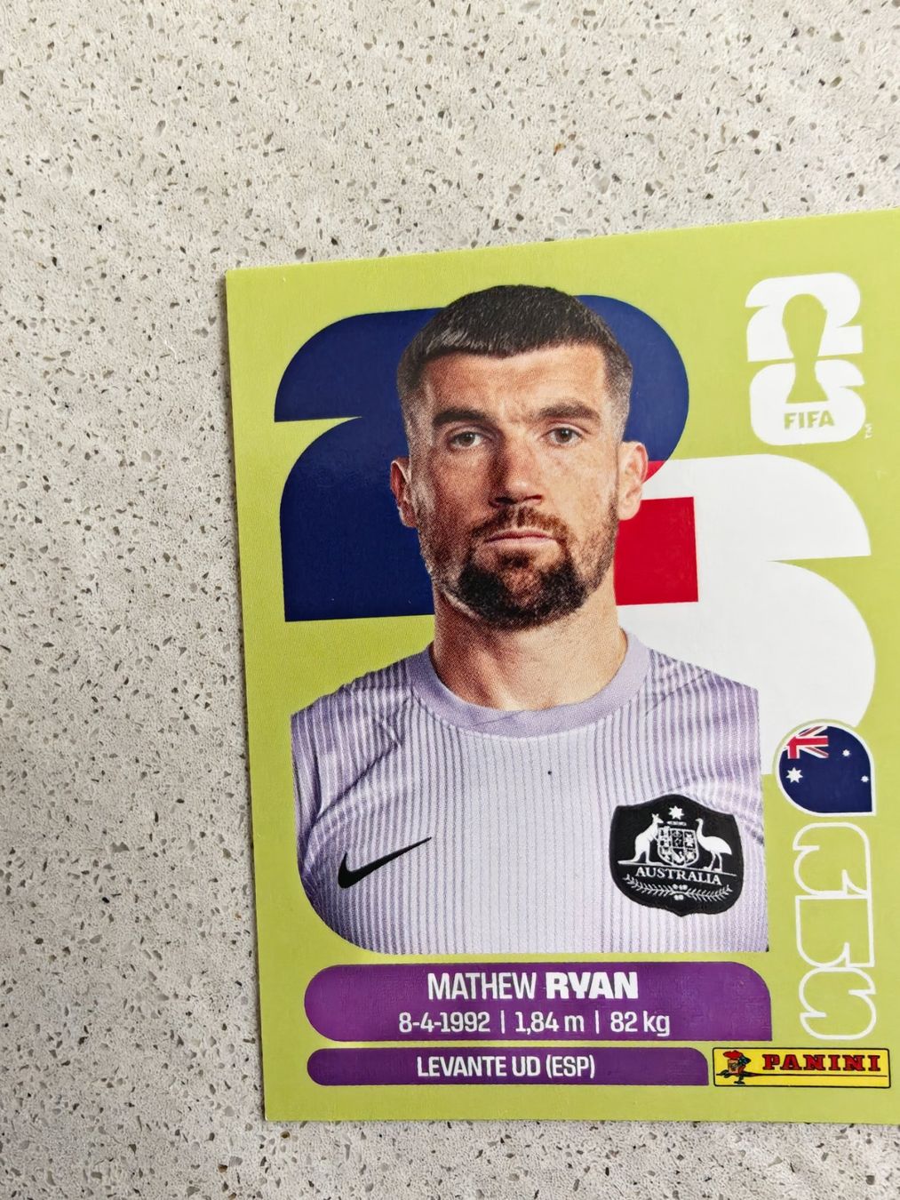 Panini Cartes à collectionner: Panini Sticker WM 2026: Mathew Ryan AUS 2 – Neuf (Voir description) à Zofingen par Mak2