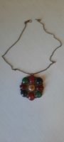 Vintage Schmuck aus den 50zigern, Halskette mit Steinen