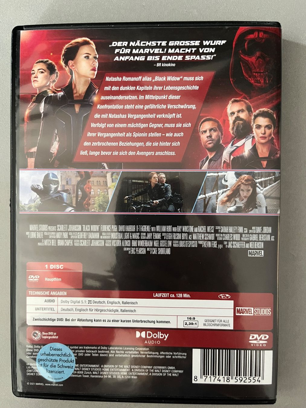 Tutti i DVDs: Marvel DVD 📀 | Black Widow (2021) – Nuovo (secondo la descrizione) da Sierre venduto da black.box 1