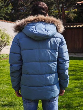 Quicksilver Winterjacke blau - wie neu!