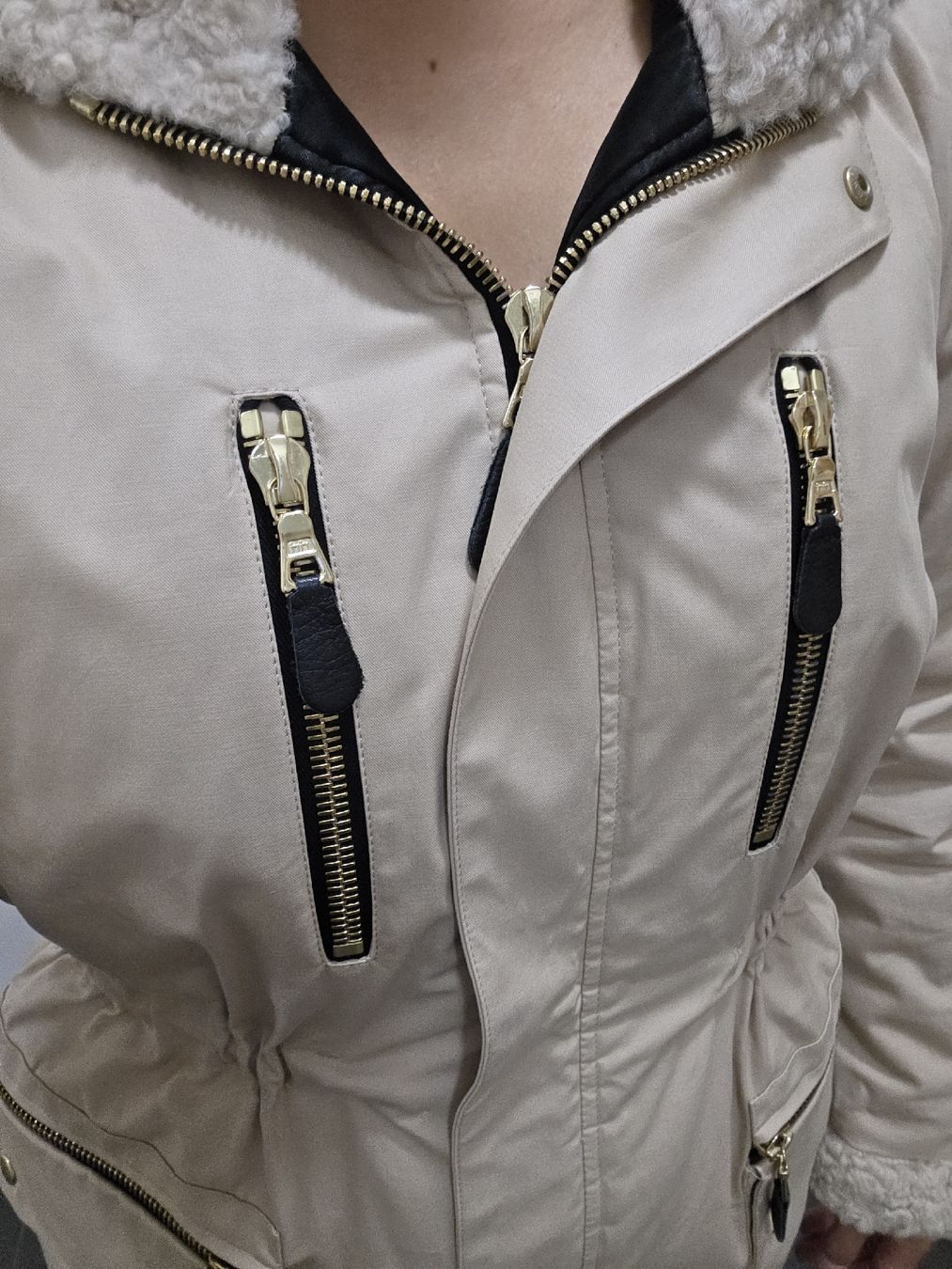 Sandro Jacken: New Sandro Beige Jacket – Neu (gemäss Beschreibung) aus Zürich von lit_n7pb 1