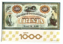 Block "Banknoten". Brasilien.