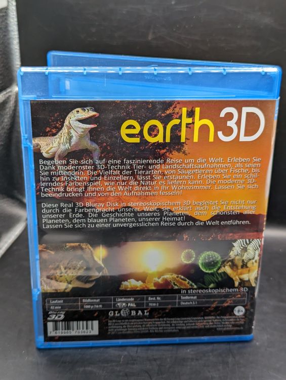 Earth 3D - Blu Ray DVD | Kaufen auf Ricardo