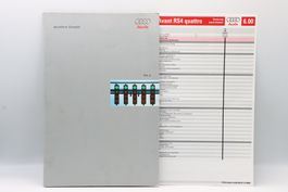 Audi RS4 Avant B5 1999 Prospekt + Datenblatt