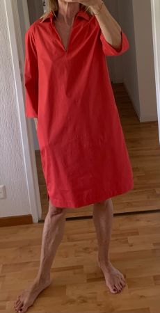 Robe Rosso 35 neuve coton fin frais et léger