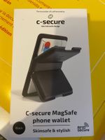 C-secure MagSafe Phone Wallet Schwarz RFID Secure