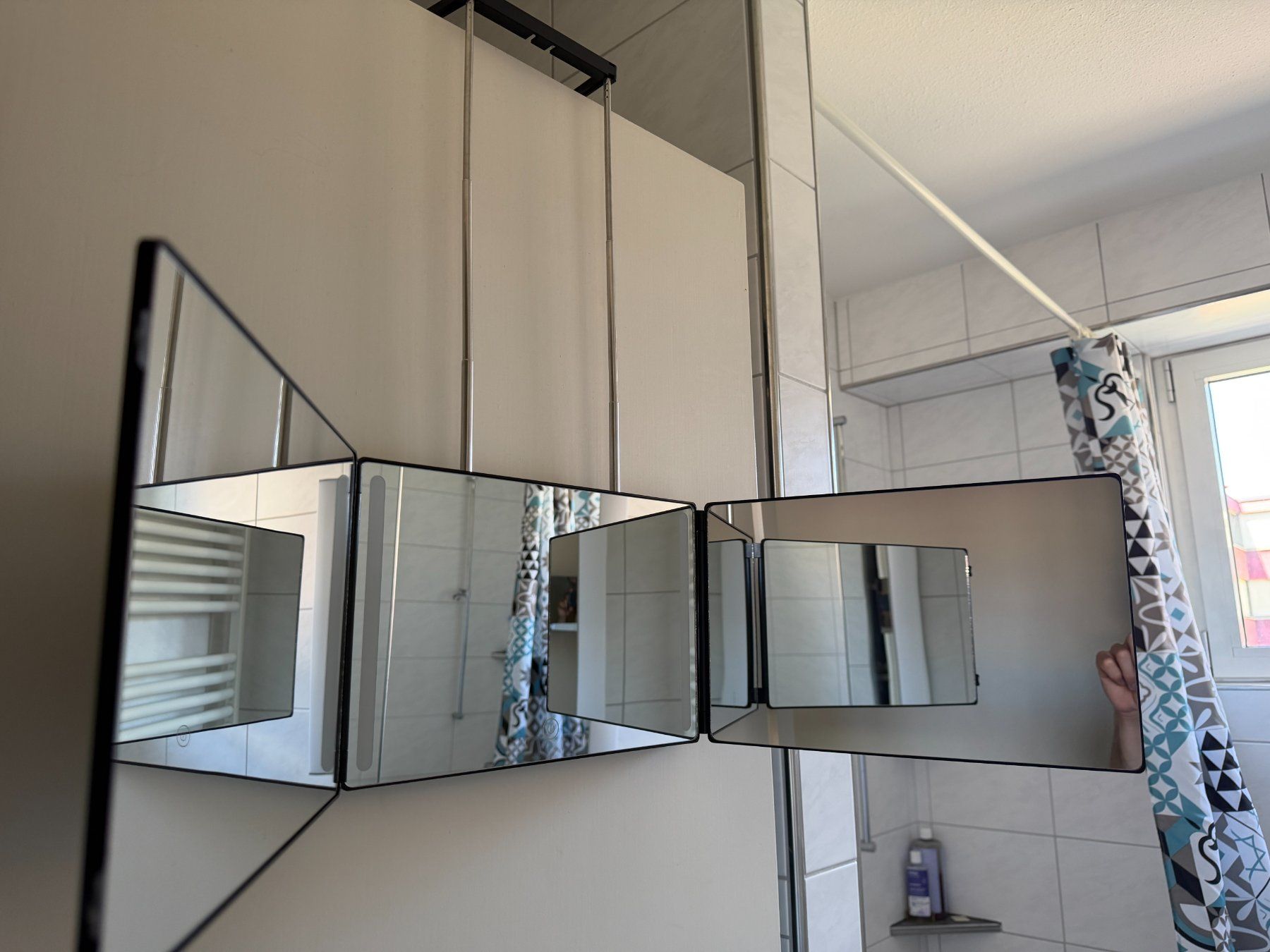 Spiegel: Barber mirror with lights – Gebraucht aus Zürich von JulesZHW 1