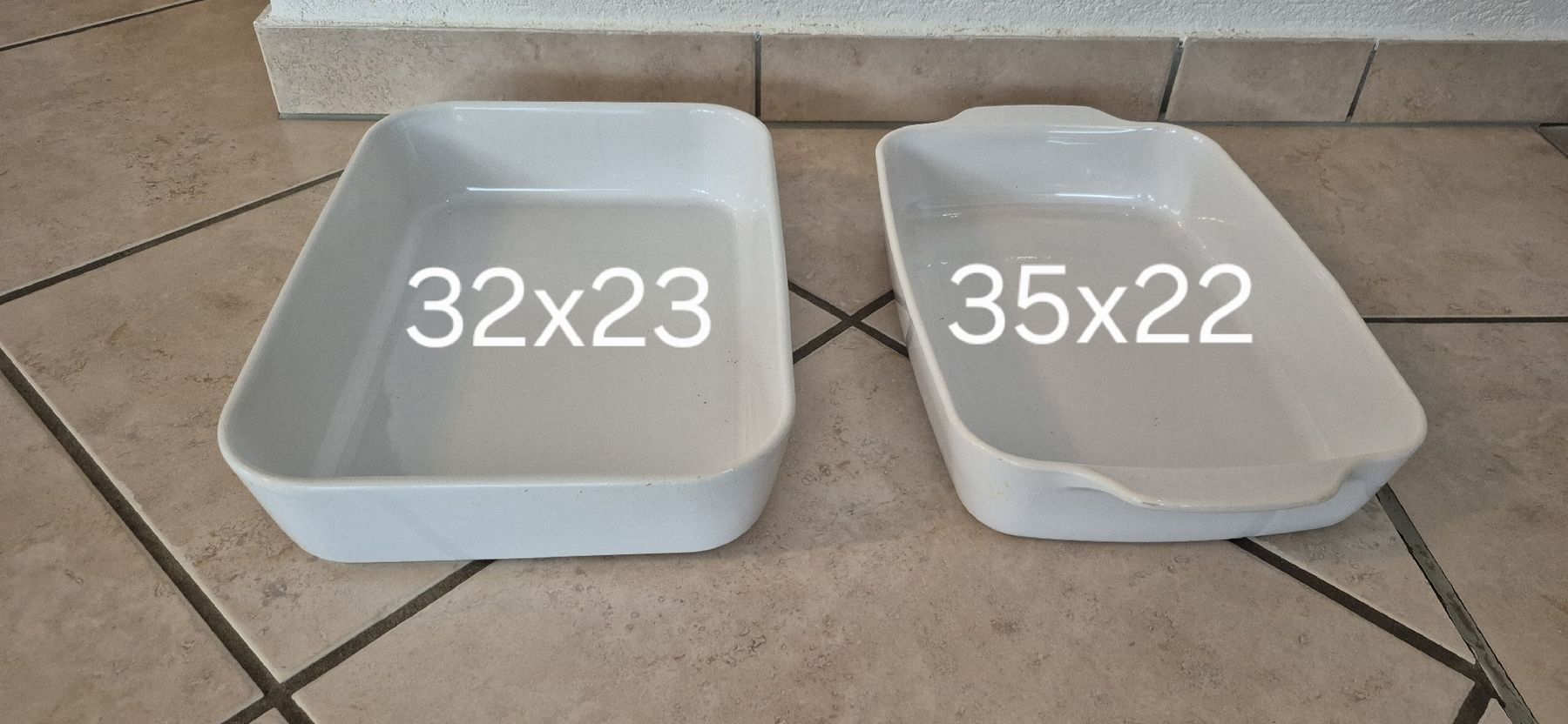 Piatti di portata: Lot de 2 plats pour four – Nuovo (secondo la descrizione) da Moutier venduto da mai_pq7w 1