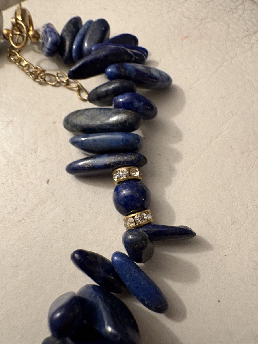 Altri gioielli: Lapislazuli Set, Kette und Armband – Usato da Zürich venduto da Nevada1 2