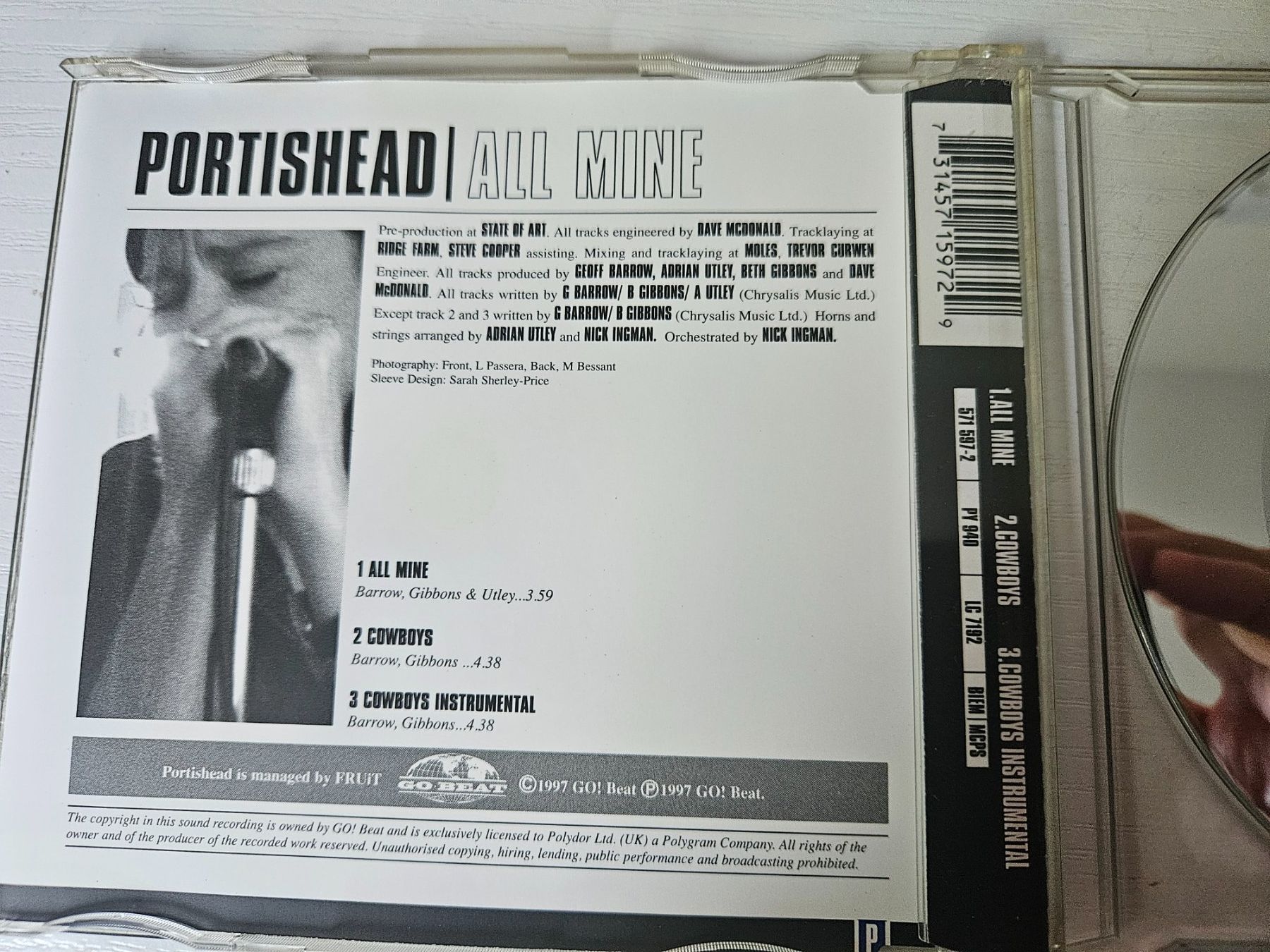 CD: Portishead All Mine CD Single – Usato da Liestal venduto da tower01 1