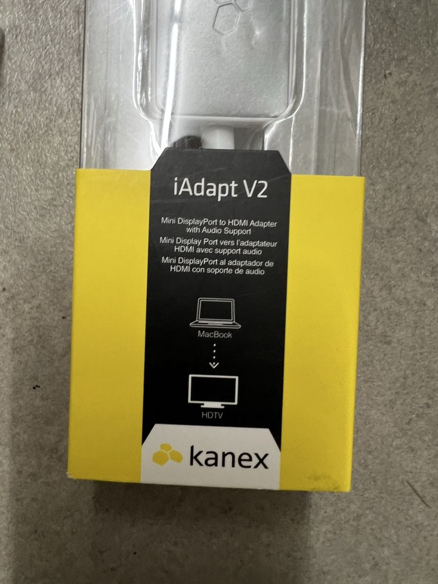 Kabel: 2 x Kanex Mini DisplayPort to HDMI Adapter with Audio – Neu und originalverpackt aus Basel von La.Bonne.affaire 1