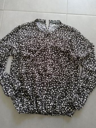 Bluse leichter Stoff Gr M
