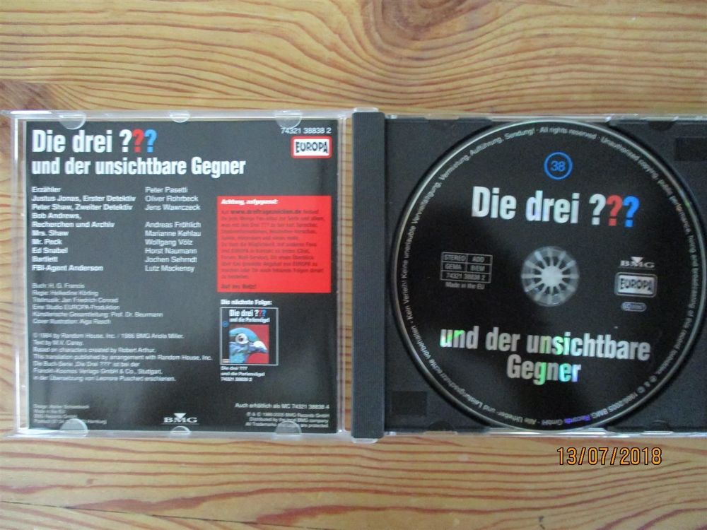 Die drei Fragezeichen Folge 38 (Gebraucht) in Liestal für CHF 4.5 – mit ...
