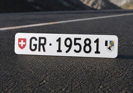 GR Autonummer/Kontrollschild