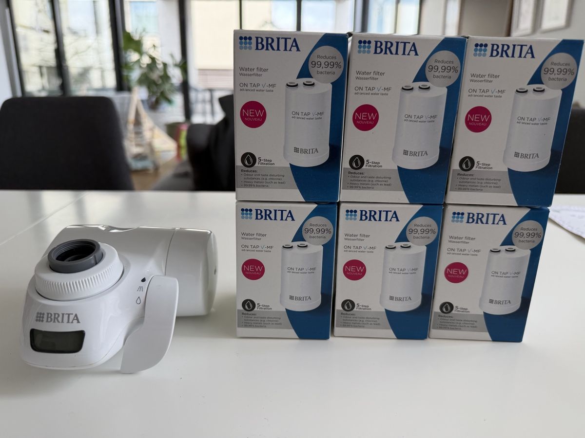 Sanitär: Brita Wasserfilter On Tap + 6 neue Filterpatronen – Neu (gemäss Beschreibung) aus Cham von fra_5gmt
