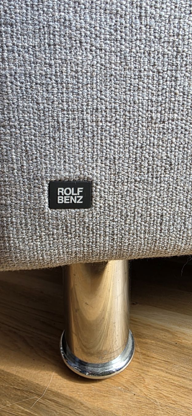 Rolf Benz Divani: Rolf Benz Sofa hellgrau  3-Sitzer  – Usato da Wetzikon ZH venduto da Goldy1927 1