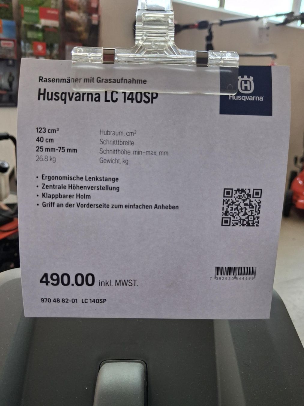 Husqvarna Tagliaerba: Husqvarna LC 140SP NEU !!! – Usato da Hünikon venduto da kleigese 5
