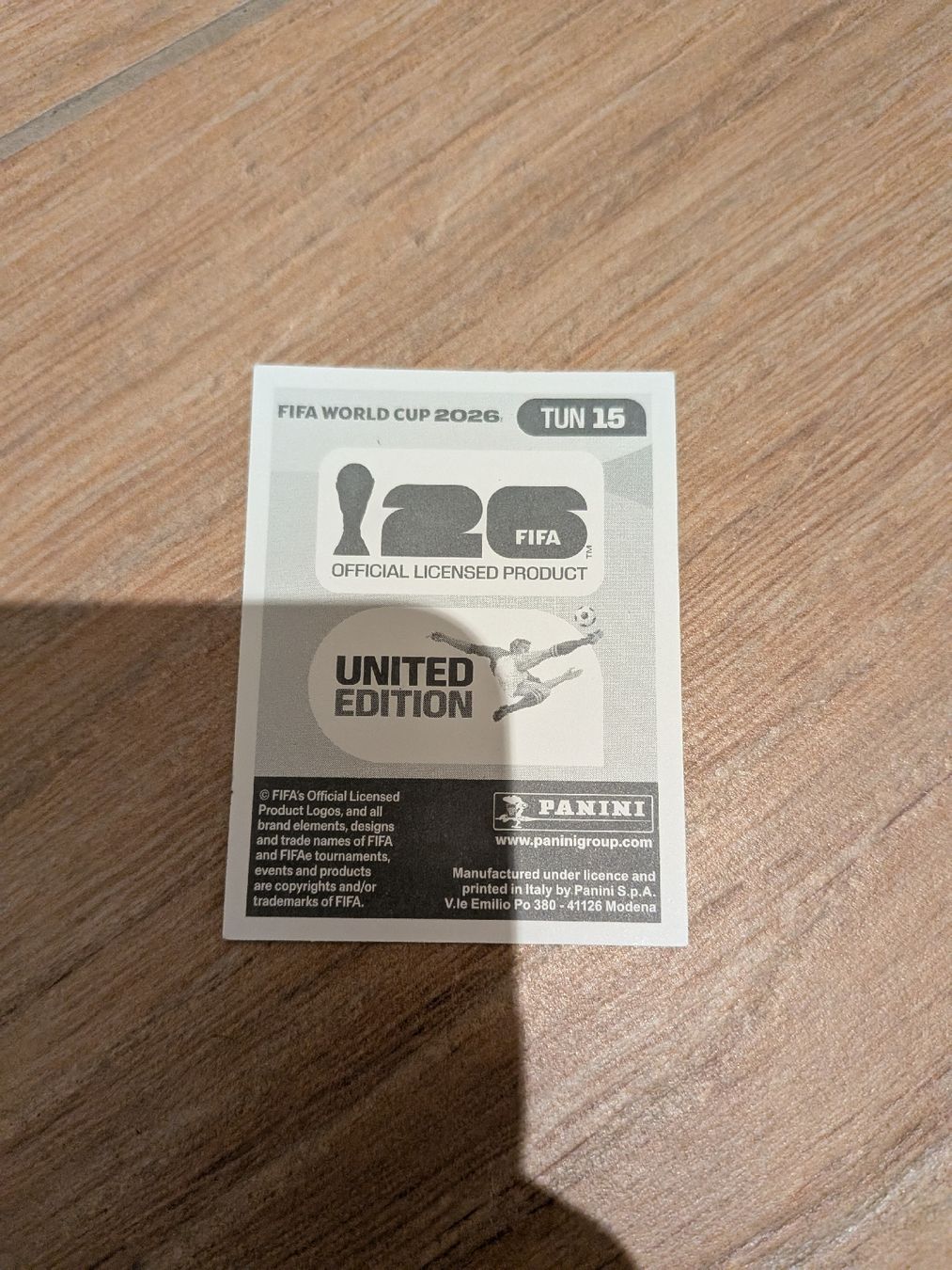 Panini Carte collezionabili: Panini Bild TUN 15 – Usato da Eschenbach SG venduto da SanFranciscoCalifornia 1