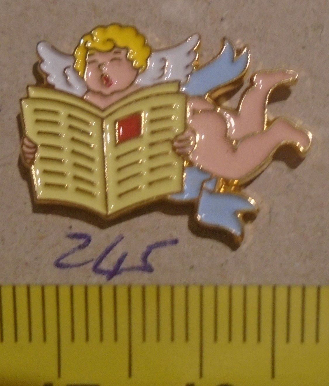 Placchette & Badge: 1 Blick Engel Pin (245) – Usato da Winterthur venduto da Beli2000