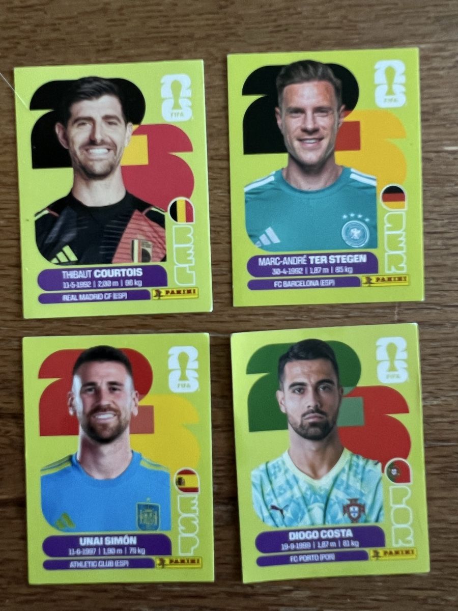 Panini Cartes à collectionner: Panini- 2026 4 Torhüter – Neuf (Voir description) à Au ZH par CBOL