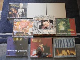 NIRVANA  CD  SINGLE BOX  1995