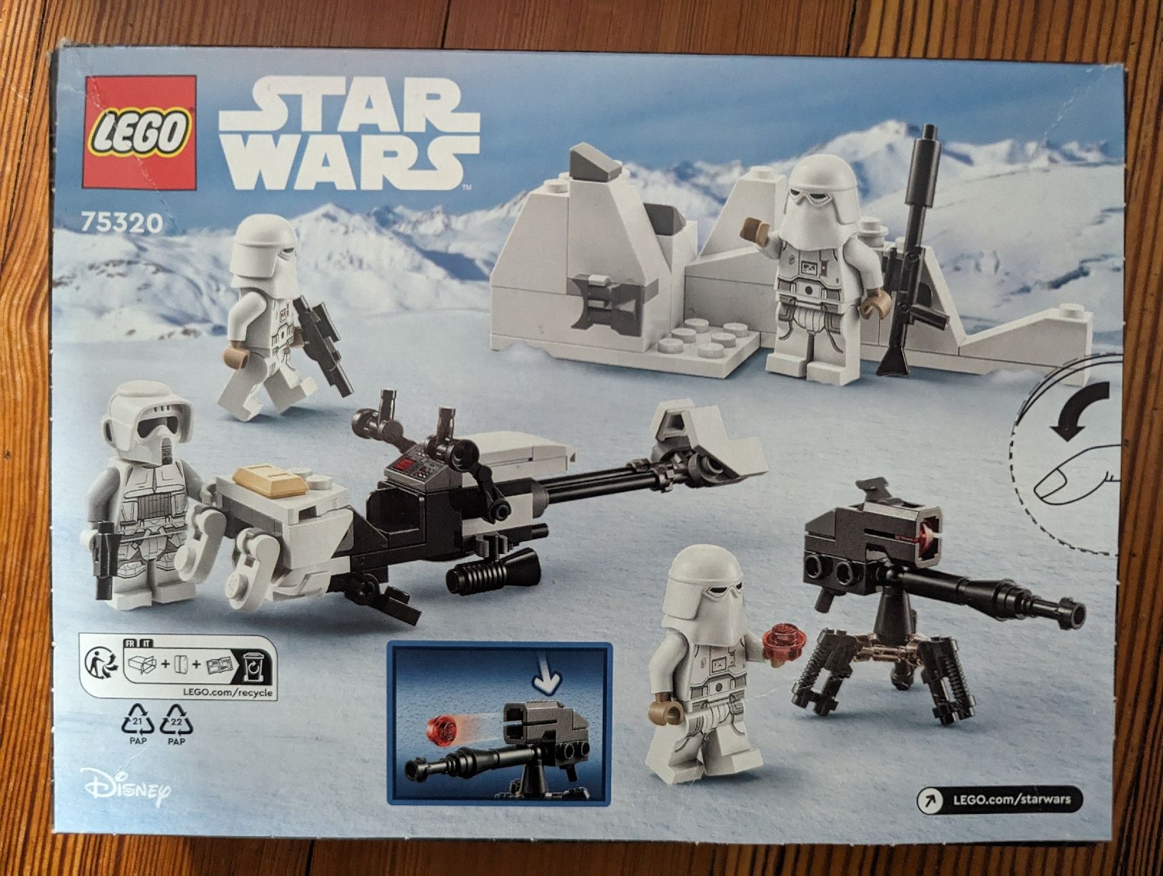 4x Lego 75320 Snowtrooper Battle Pack NEU+OVP EOL (Neu und ...