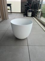 Blumentopf Weiss