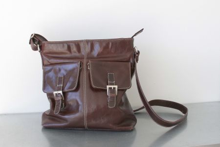 Navyboot Tasche / Ledertasche / Crossbody Umhängetasche