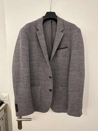 Herren Blazer Veston von Mos Mosh, Grösse 52, Grau, Herbst