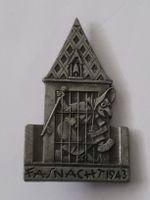 Fasnacht 1943 Anstecker Felix Muller Basel guter Zustand
