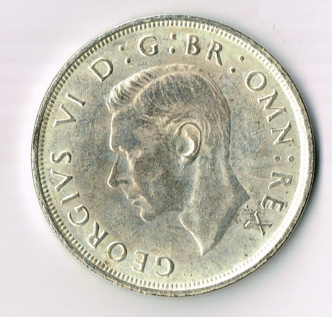 Alle Münzen: 1937_Crown_Georgius_VI_Replica Münze – Gebraucht aus Hombrechtikon von Fraese01