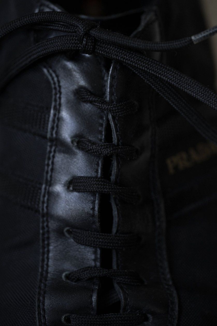 Prada Herrenschuhe: Prada  Leder-Turnschuhe – Gebraucht aus Zürich von alex093 4
