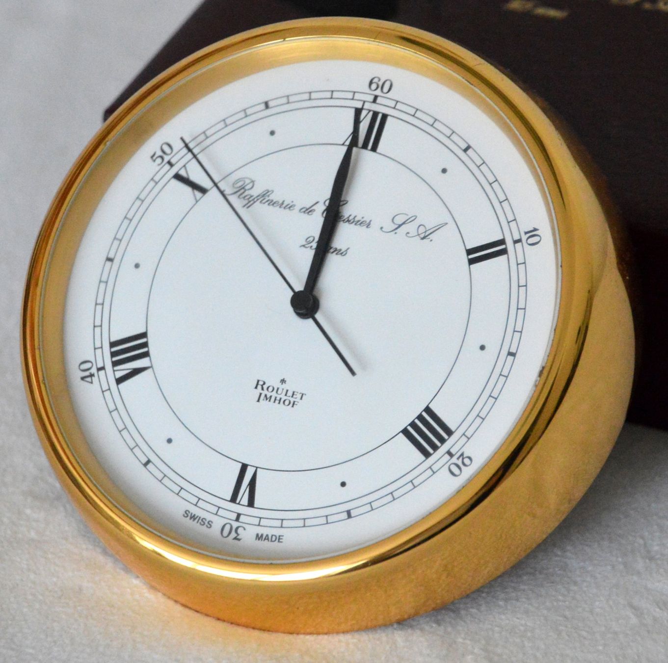 Imhof Orologi da terra & Orologi da parete: Tischuhr  Roulet Imhof / Horloge de table – Usato da Collonges venduto da arashee 3