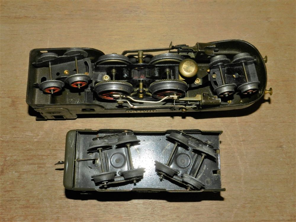 Locomotive à Vapeur JEP Carénée 222 NORD Avec Tender - Voie O - Vintage 1930