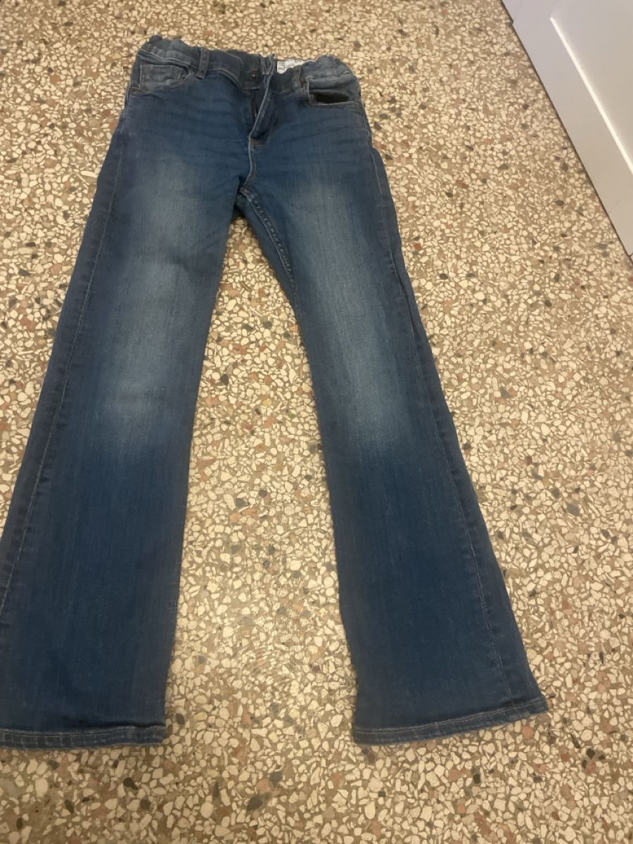 Pantaloni: Polarn O. Pyret Gr 134 - 140 Jeans – Usato da Luzern venduto da caracena