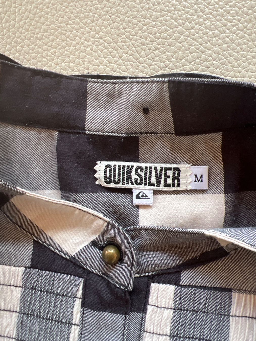 Quiksilver Camicette: QuickSilver-Karohemd mit Schleife – Grösse M – Usato da Chur venduto da van_hnc6 5