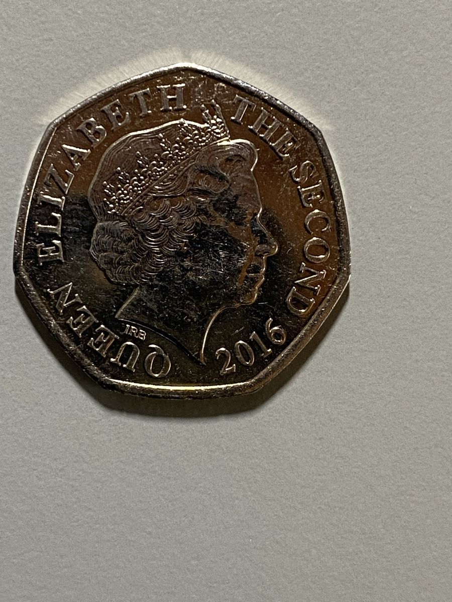 Tutti le monete: Jersey GB - 50 pence - 2016 – Usato da Payerne venduto da Mike1682 1