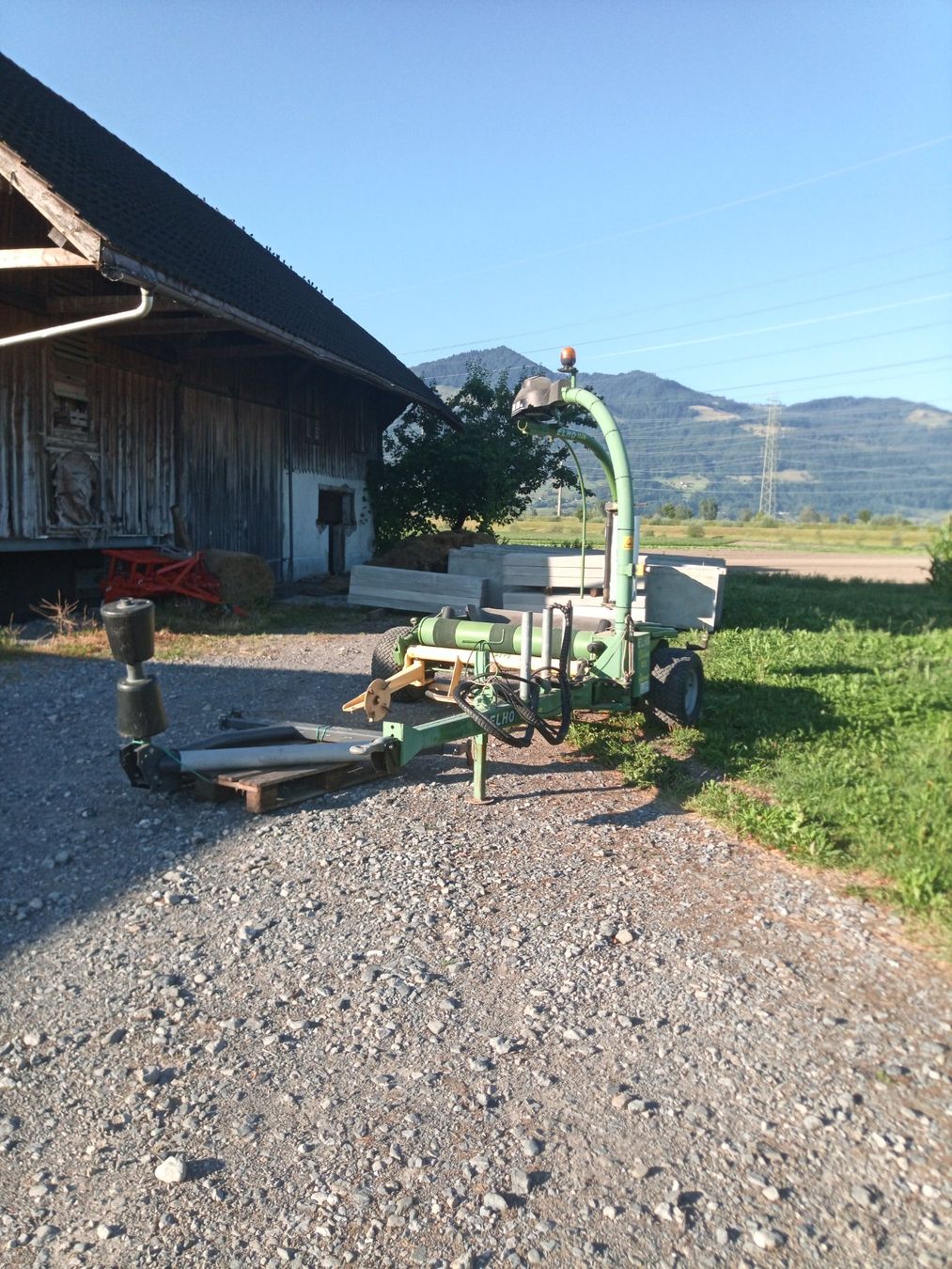 Toutes les machines: Elho,.Rundballenwickler – D'occasion à Altendorf par Klaus.123 2
