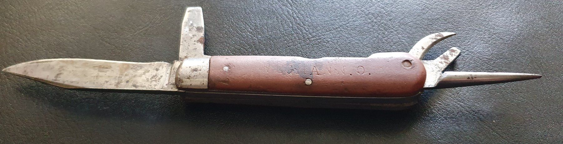 Schweizer Armee Coltelli tascabile: altes Militär Sackmesser – Usato da Kreuzlingen venduto da Rschweiz1 4