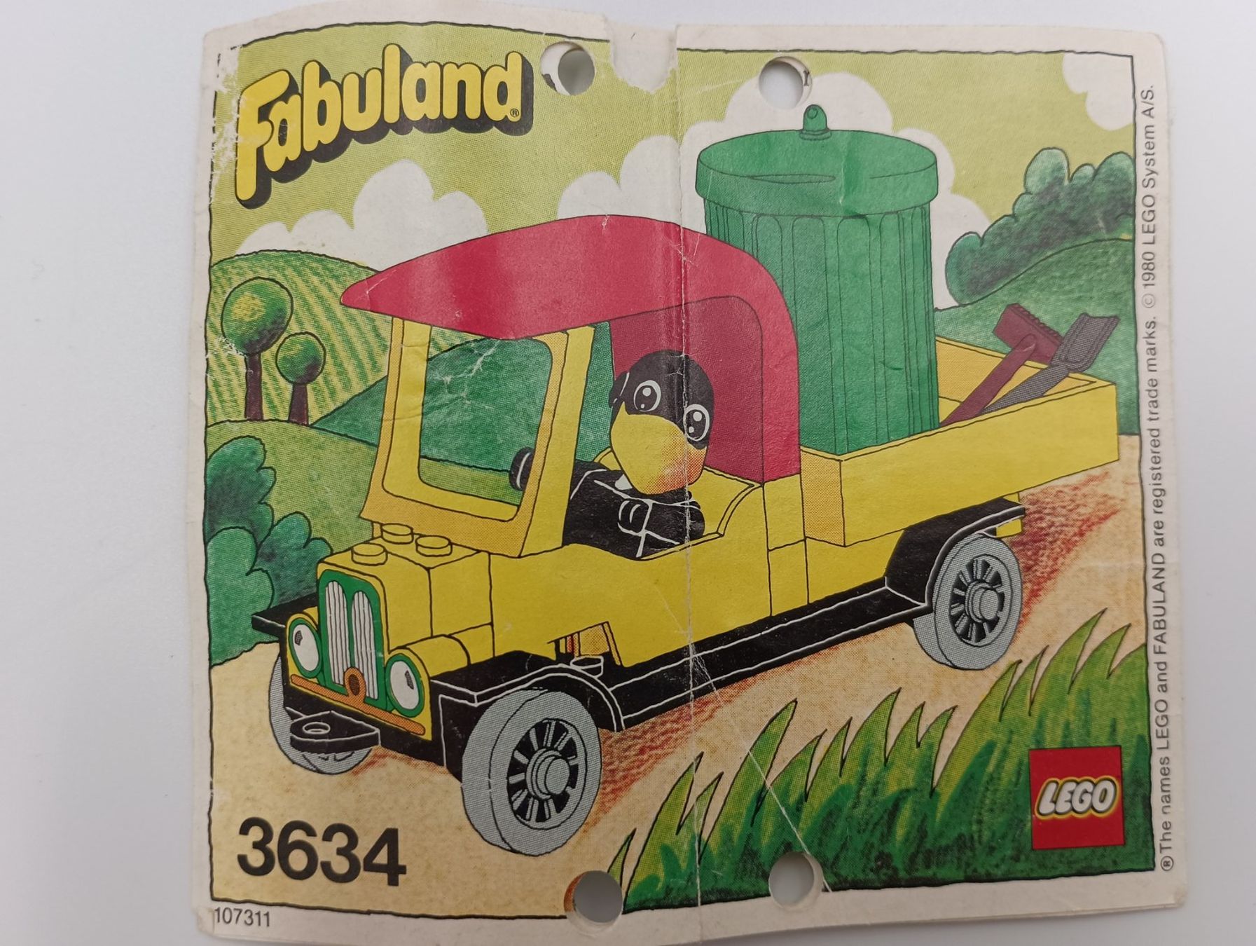 Lego Giocattoli: 3634 Charlie Crow's Carry-All – Usato da Bremgarten AG venduto da redstar69 2